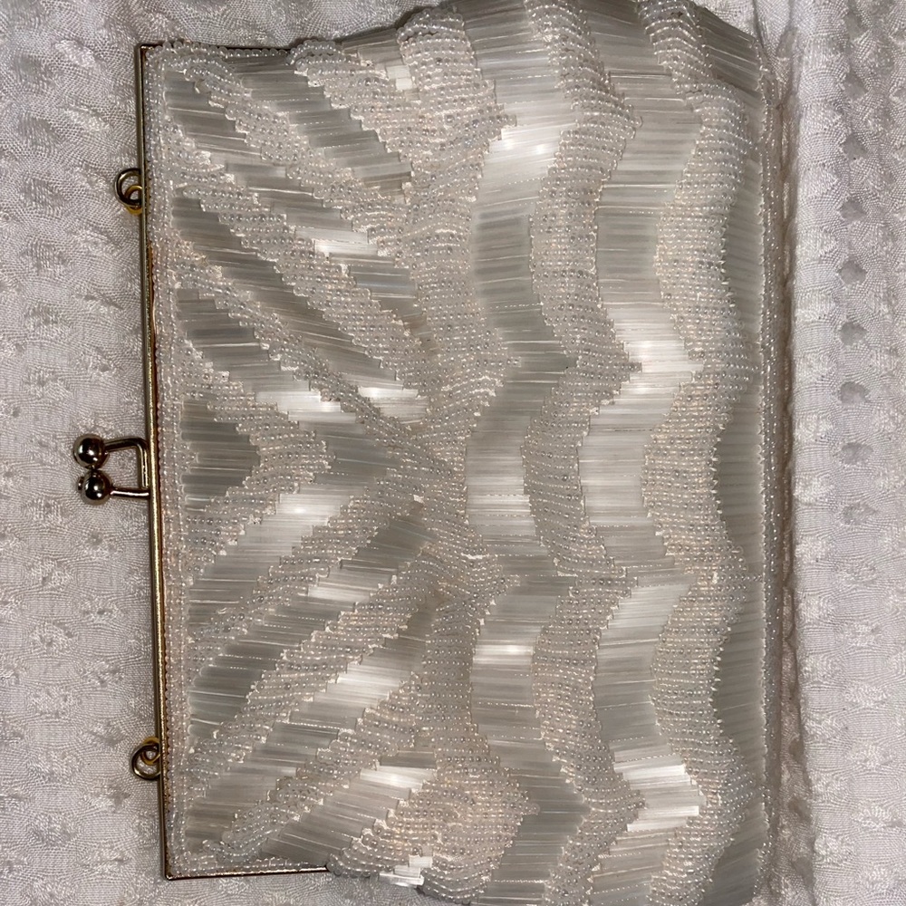 hand beaded purse